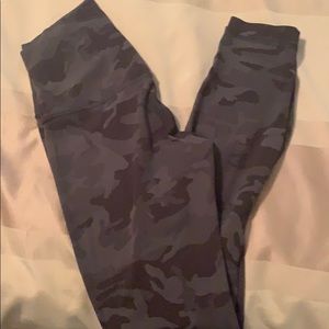Lululemon green camp align leggings